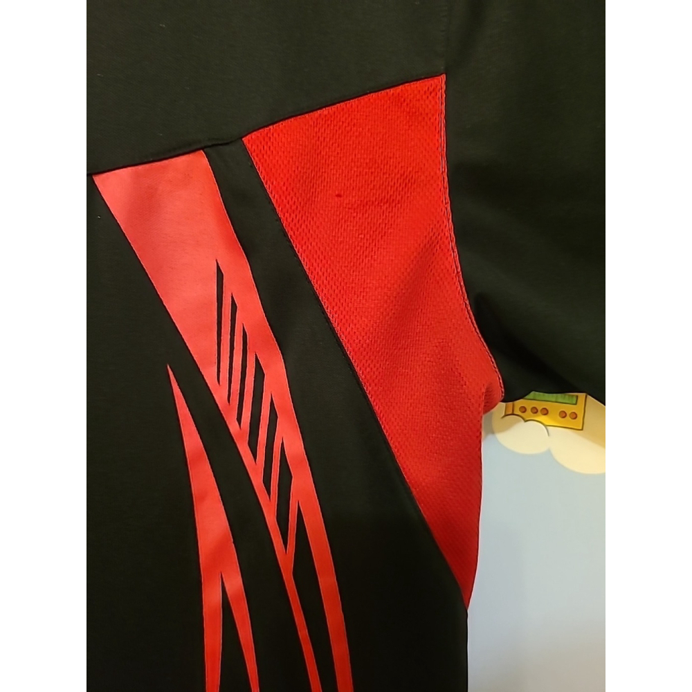 AC Milan ACM 1899 Jersey Adult Size Small Official Product Double Sided Red Blk - Picture 3 of 10